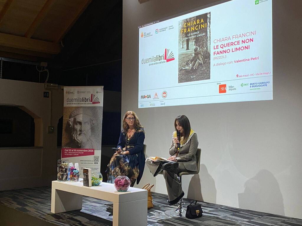 Chiara Francini a Duemilalibri Gallarate 