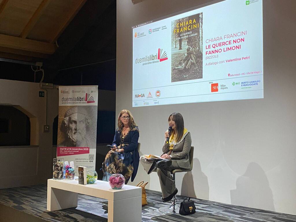 Chiara Francini a Duemilalibri Gallarate 
