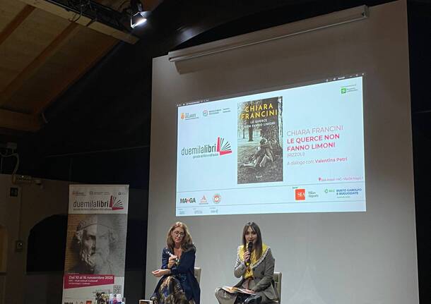 Chiara Francini presenta “Le querce non fanno limoni” a Duemilalibri a Gallarate