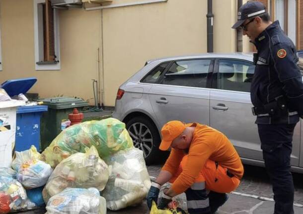controlli busto garolfo rifiuti abbandonati