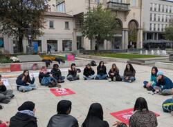 Corteo a Legnano per lo sciopero di Unione degli Studenti