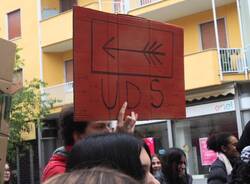 Corteo a Legnano per lo sciopero di Unione degli Studenti