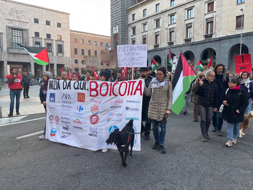 Corteo Palestina 8 novembre 2025
