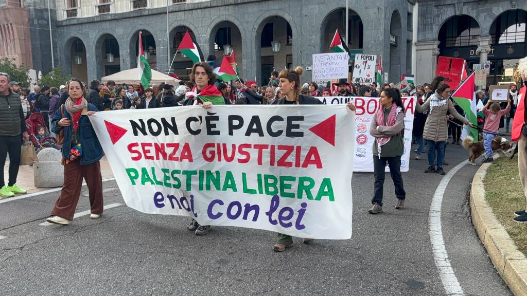 Corteo Palestina 8 novembre 2025
