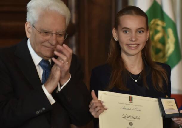 Dall'ITE Tosi al Quirinale: Sofia Soldavini "Alfiere del Lavoro"