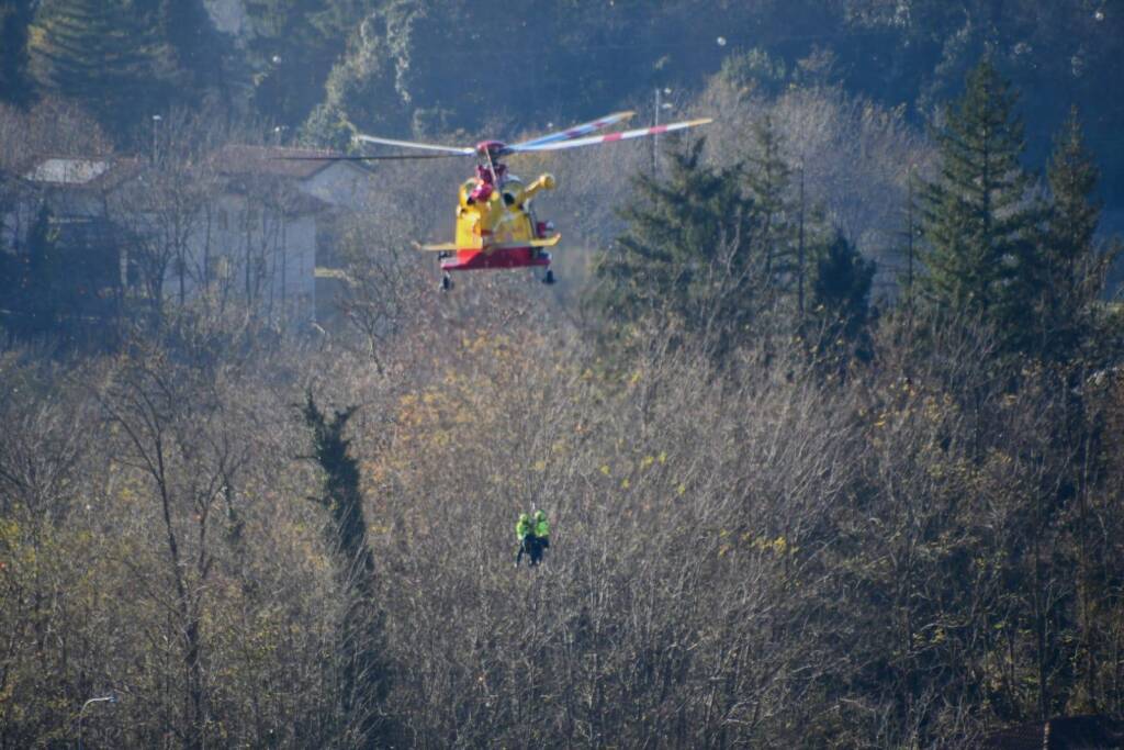 Elisoccorso a Gemonio
