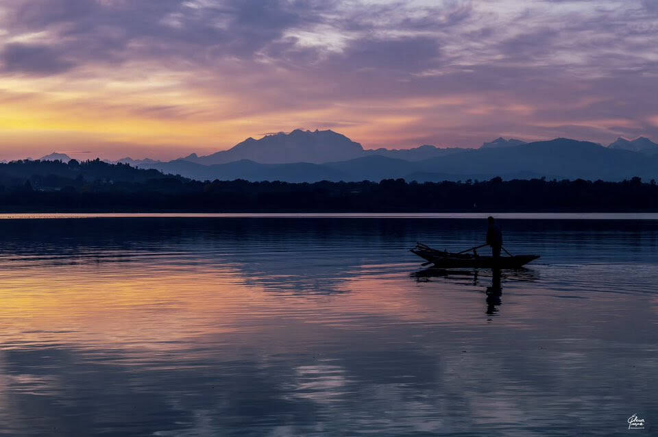 foto del giorno 11 novembre 2025 lago cazzago brabbia | foto Elena Impe