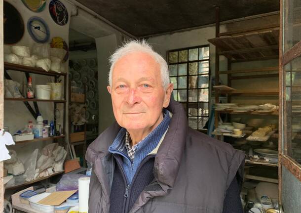 Addio a Giorgio Robustelli, custode delle ceramiche Ibis di Cunardo