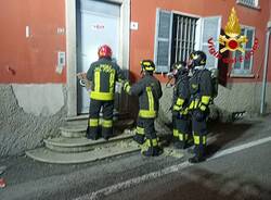 Germignaga - Incendio ex setificio Stheli