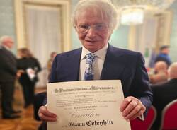 Gianni Celeghin, sarto legnanese, nominato cavaliere della Repubblica