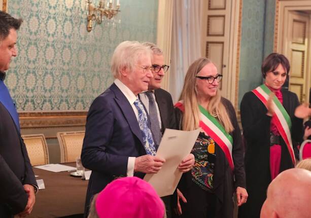 Gianni Celeghin, sarto legnanese, nominato cavaliere della Repubblica