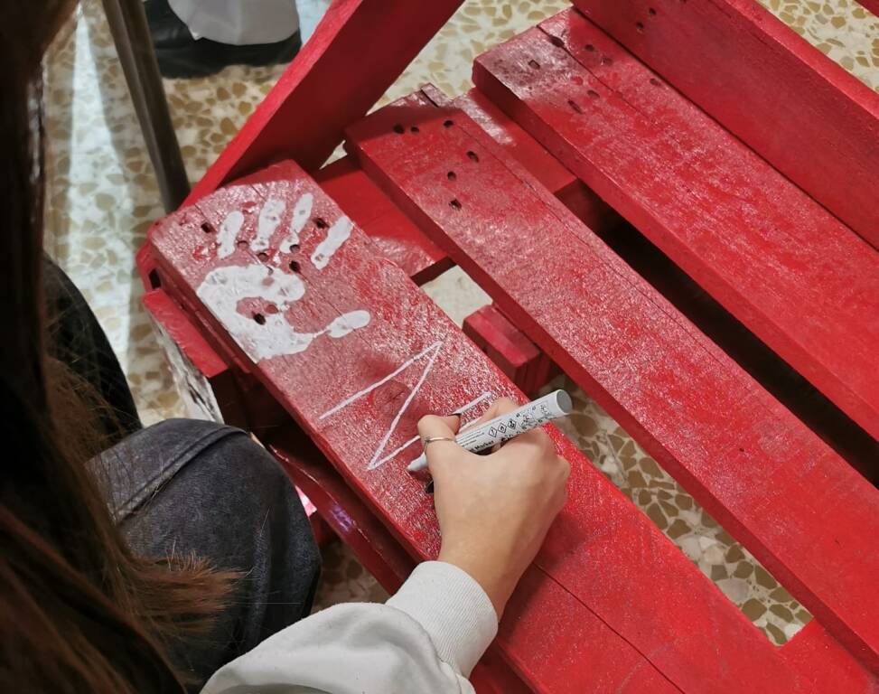 Giornata contro la violenza alle Donne all'Einaudi