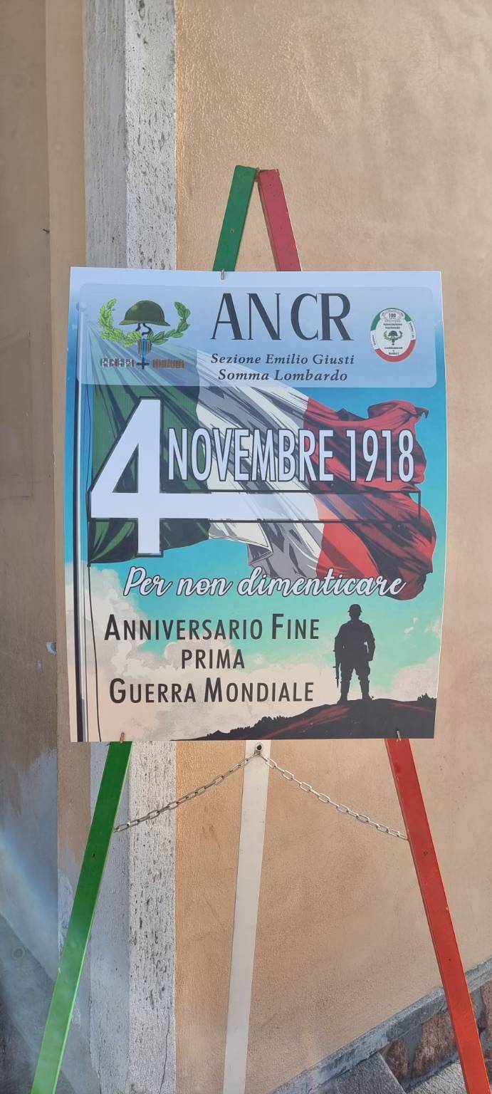 Il 4 novembre 2025 a Somma Lombardo