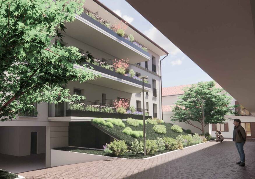 Il progetto per via dei Fiori a Gallarate