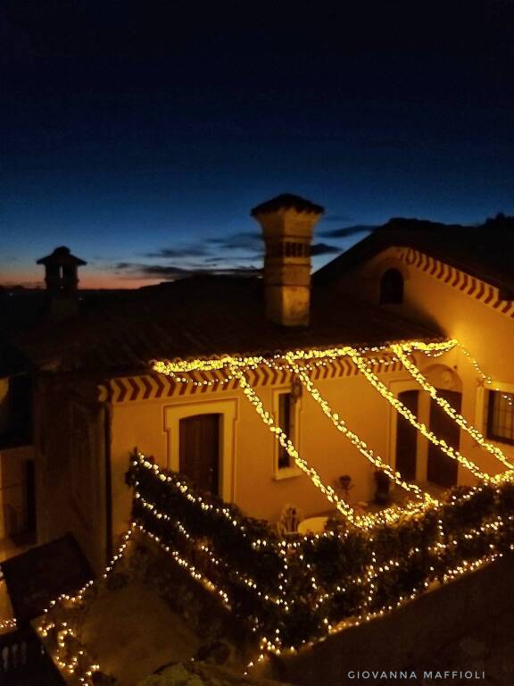 Il Sacro Monte di Varese illuminato per Natale 