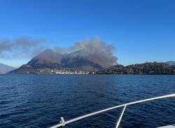 incendio Laveno Mombello 29 novembre