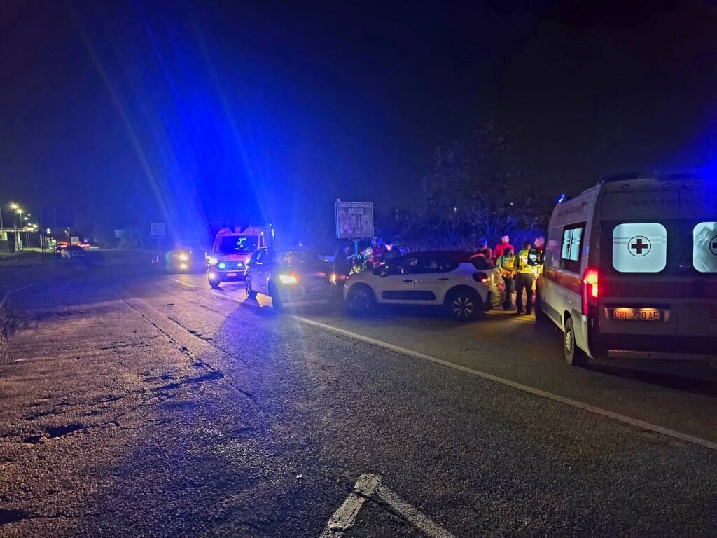 Incidente a Pogliano: tre auto coinvolte 