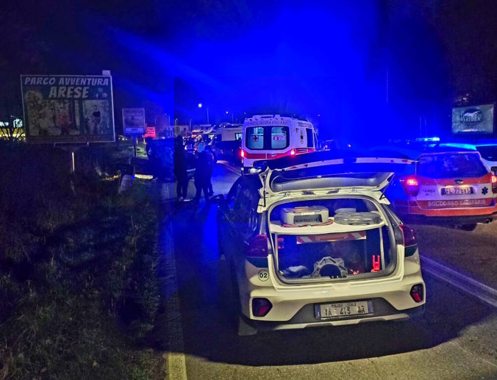 Incidente a Pogliano: tre auto coinvolte 