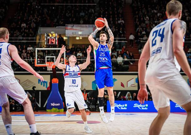 Italia-Islanda di basket