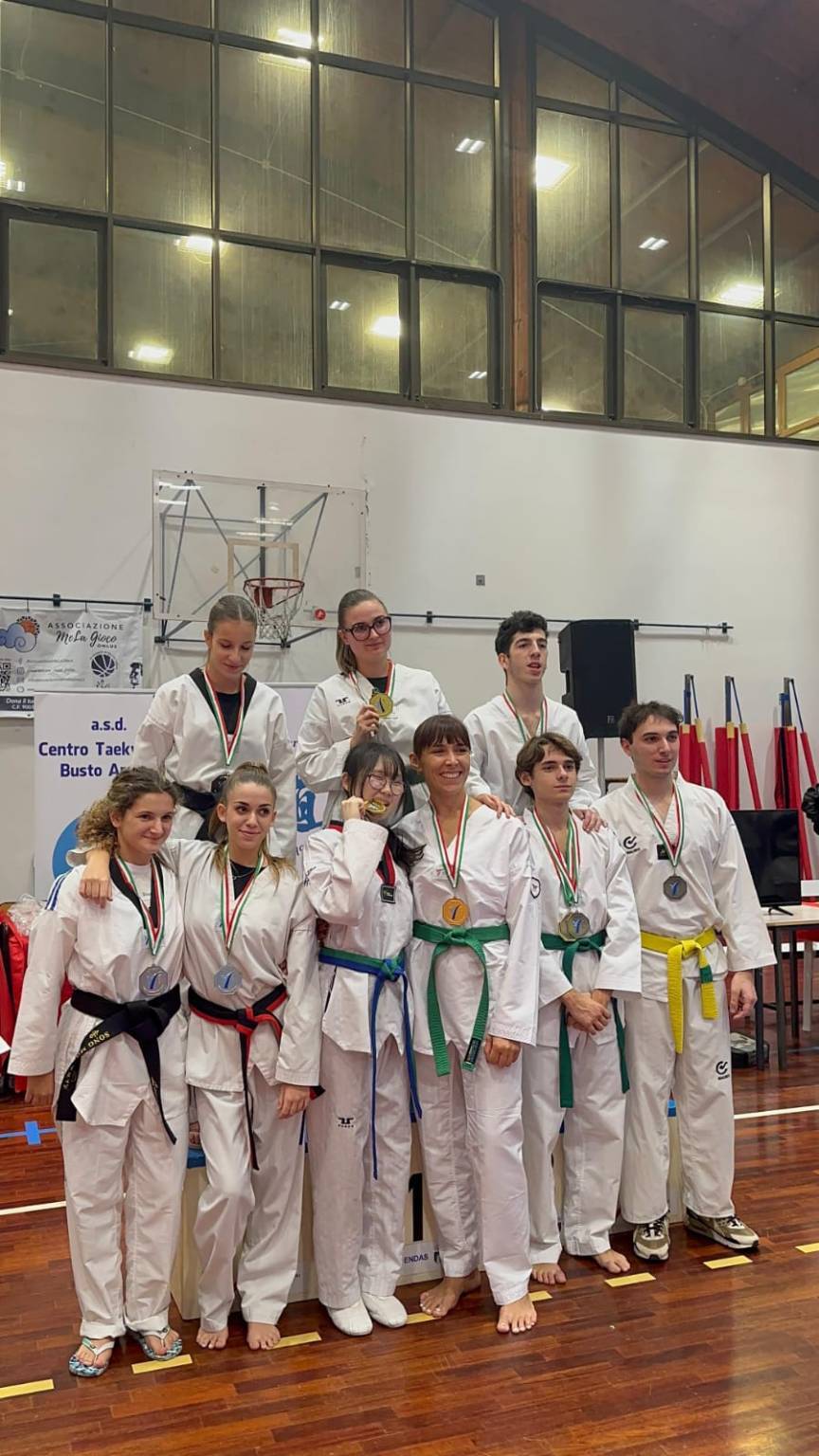 L’Olimpic Taekwondo Valerio Spinosa vince gli Internazionali d’Italia di combattimento Endas/Unitam 2025