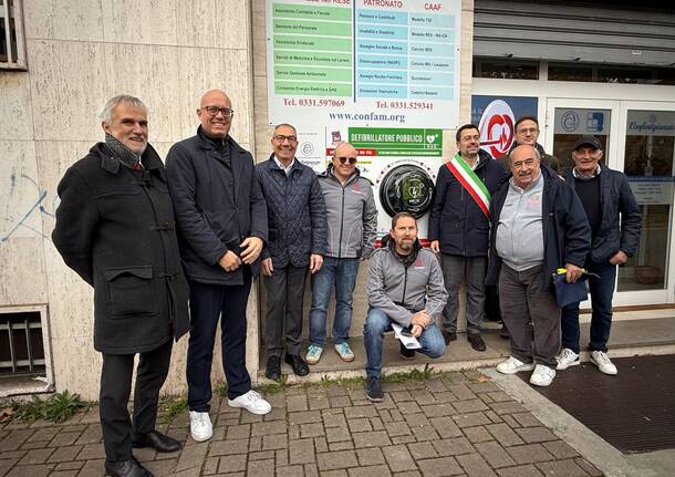 La Confartigianato inaugura un Dae h24 a Legnano 