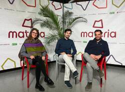 La Materia del giorno VareseNews - Giacomo Baranzini e Anna Bernardoni