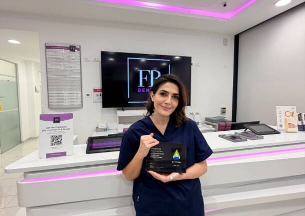 Legnano tra le eccellenze dell'ortodonzia: ad Anna D’Arco di FB Dental il premio Diamond Apex Invisalign