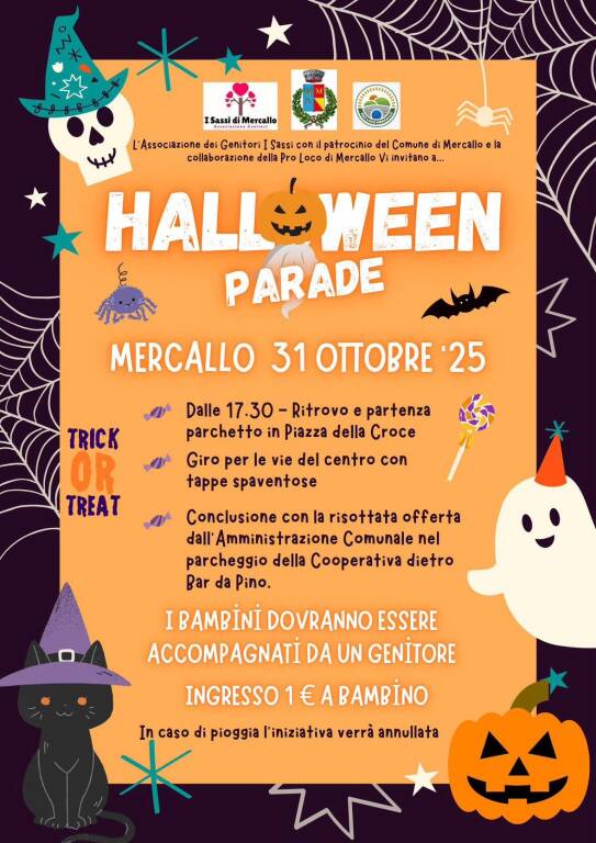 Mercallo stregato dalla Halloween Parade