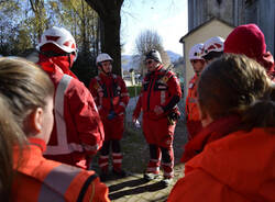 Mesenzana esercitazione croce rossa protezione civile