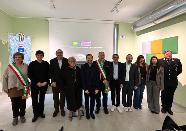 Olgiate Olona - Inaugurazione casa per donne  vittime di violenza