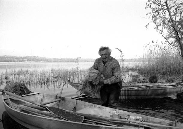 Pescatori Cazzago Brabbia (foto di Mario Chiodetti)