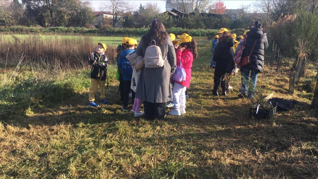 piantumazione alberi Oasi Parades Parabiago
