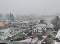 Primi fiocchi di neve (21/11/2025)