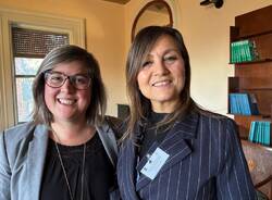 prof.ssa Vicentini e d.ssa Brusa