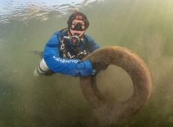 Pulizia del lago di Varese Ama&Vivi Plastic Free