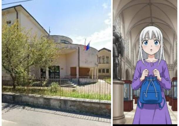 Scuola Manzoni fumetto Gorla Minore 