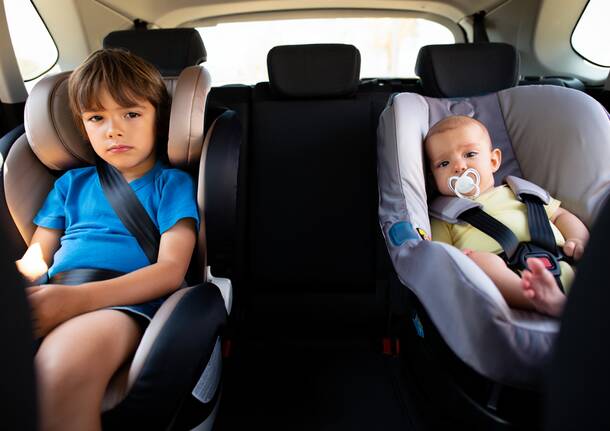 bambini sicurezza auto