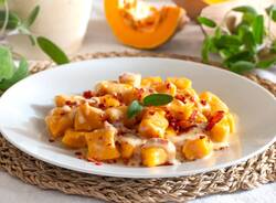 pasta con la zucca