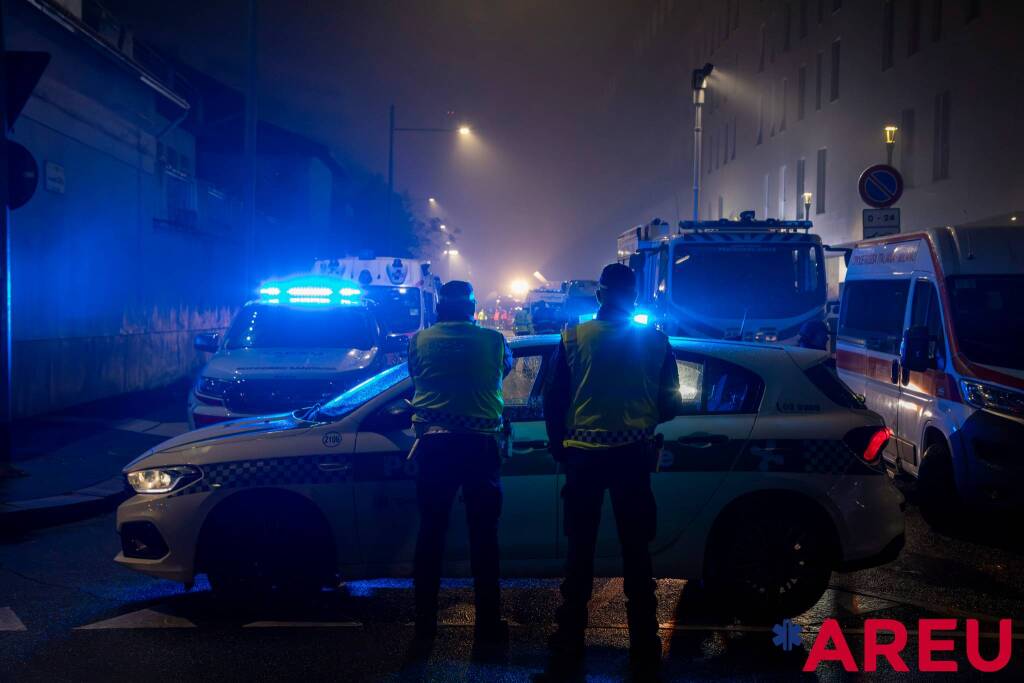 Simulazione esercitazione soccorsi Milano