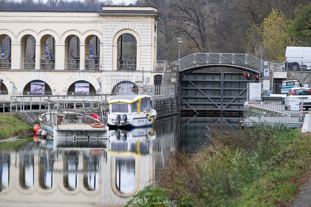  svuotamento canali diga Panperduto Somma Lombardo