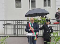 Taglio del nastro per la "nuova" caserma dei Carabinieri di Parabiago