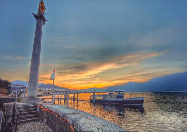 tramonto a Luino - Daniele Decorato