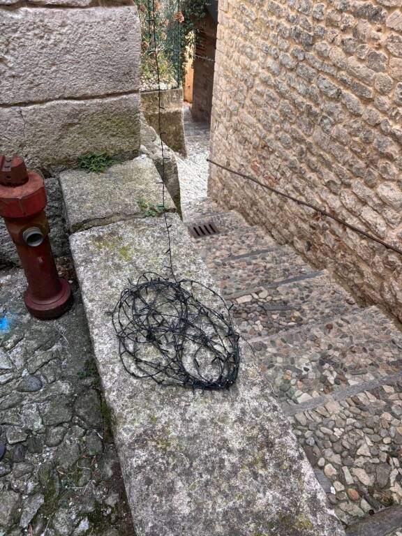 vandalismo al Sacro Monte
