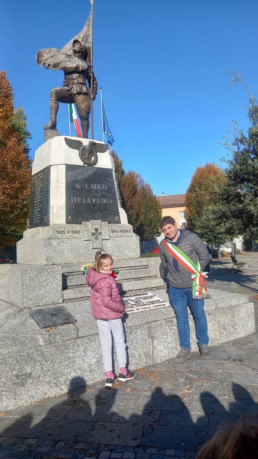 Villa Cortese celebra il 4 novembre 