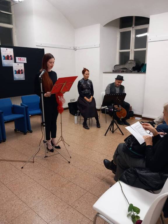 Violenza contro le donne a Villa Adele a San Vittore Olona