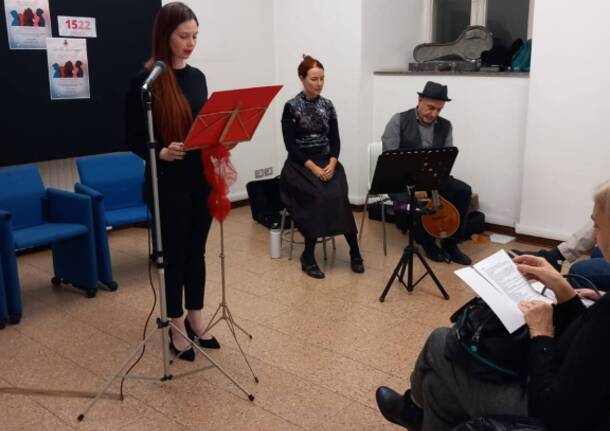 La serata contro la violenza sulle denne a Villa Adele a San Vittore Olona