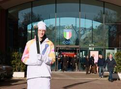 achille polonara fiamma olimpica