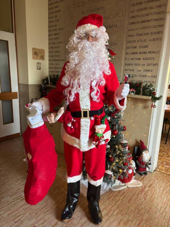 babbo natale alla frascoli di gurone
