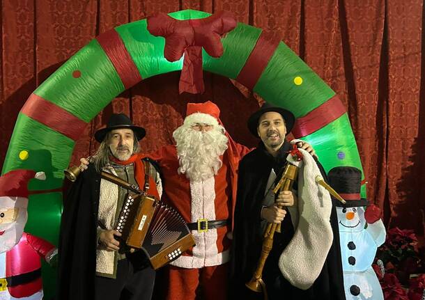 Babbo Natale in piazza a Cerro Maggiore