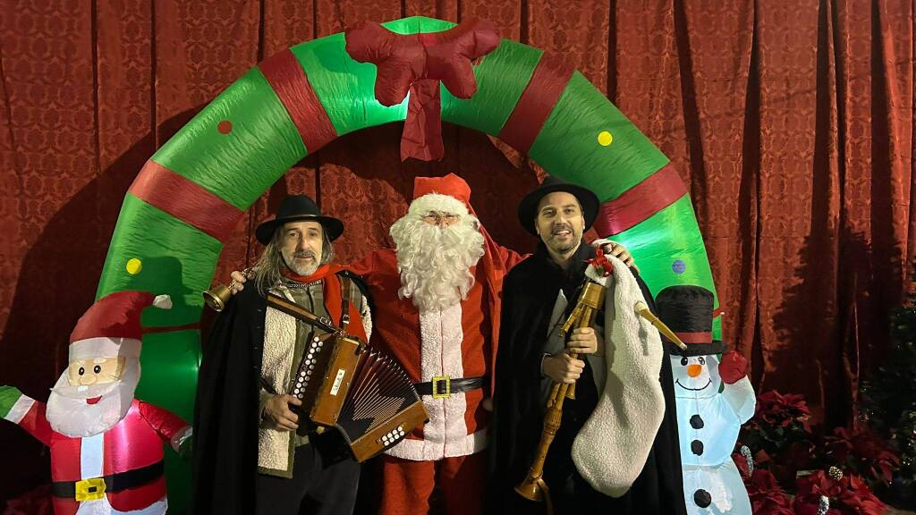 Babbo Natale in piazza a Cerro Maggiore